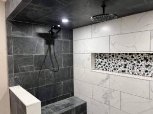 Custom Shower Bathroom Remodel Alt View