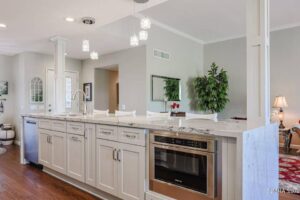 Kitchen Remodel with Island, Countertops, and Cabinets